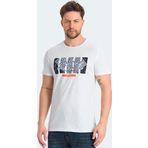 Slazenger RATAN Erkek Tişört Beyaz