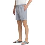 Slazenger RATING KTN Erkek Cepli Deniz Şortu Gri Mayo