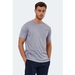 Slazenger REPUBLIC Erkek Tişört Açık Gri