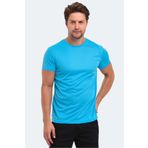 Slazenger REPUBLIC Erkek Tişört Saks Mavi