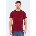 Slazenger Rıvaldo Erkek Tişört Bordo