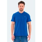 Slazenger Rıvaldo Erkek Tişört Saks Mavi