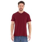Slazenger RIVALDO Erkek V Yaka Bordo Tişört