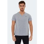 Slazenger Rıvaldo Gri Erkek T-shirt