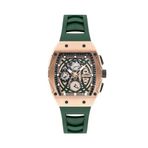 SLAZENGER, ROSE GOLD ÇELİK KASA, ROSE GOLD YEŞİL KADRAN, YEŞİL SİLİKON KORDON, QUARTZ, MULTİFONKSİYON, 44MM, ERKEK KOL SAATİ, SL.09.2257.2.02
