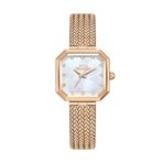 SLAZENGER, ROSE KASA, GÜMÜŞ KADRAN, ROSE HASIR KORDON, TAŞLI, QUARTZ, 24MM, 3ATM, KADIN KOL SAATİ, SL.09.2534.3.03
