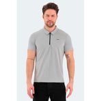 Slazenger ROYAL Erkek Polo Yaka Gri Tişört