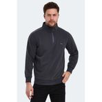 Slazenger SAMMY IN Erkek Sweatshirt Koyu Gri