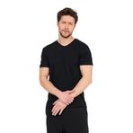 Slazenger SARGON KTN Erkek V Yaka Siyah Tişört