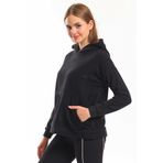 Slazenger Sassa Siyah Kadın Sweatshirt