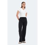 Slazenger Siyah Kadın Eşofman Alt Vespera Kadın Eşofman Altı Siyah ST24PK018-500 - XL