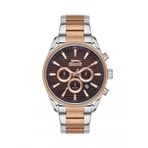 Slazenger SL.09.2111.2.03 Çelik Rose Gold Gri 45 mm Erkek Kol Saati