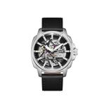 Slazenger Sl.09.2435.1.02 Otomatik Deri Siyah 43 Mm Erkek Kol Saati