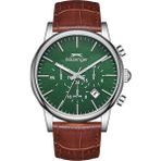 Slazenger SL.09.2481.2.04 Quartz Deri Kahverengi Yeşil Kadran 40 mm Erkek Kol Saati - tek ebat