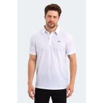 Slazenger SLOAN Erkek Polo Yaka Beyaz Tişört