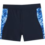 Slazenger Spl Boxer JN43 Erkek Çocuk Mayo Koyu Mavi / Mavi - 7 - 8 Yaş