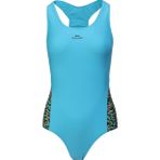 Slazenger SPL RacerBack Kadın Mayo Mavi / Siyah