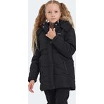 Slazenger ST21JC005 Candy Siyah Kız Çocuk Mont