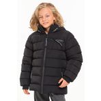 Slazenger ST21JC009 Captain Siyah Unisex Çocuk Mont