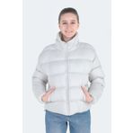 Slazenger ST22JK002 Taş Gri Kadın Mont