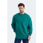 Slazenger VADIK OVERSIZE Erkek Sweatshirt Petrol