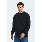 Slazenger VADIK OVERSIZE Erkek Sweatshirt Siyah