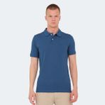 Slazenger Vale KTN Saks Mavi Erkek T-shirt