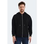 Slazenger VALTER Erkek Sweatshirt Siyah