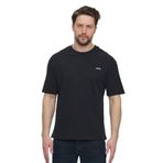 Slazenger VELLAMO Erkek Oversıze Siyah Tişört