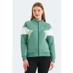Slazenger VICTORY Kadın Sweatshirt Yeşil