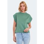 Slazenger Vıncenza Su Yeşili Kadın T-shirt
