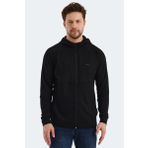 Slazenger VIOLET Erkek Sweatshirt Siyah
