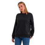 Slazenger VIRTUE IN Kadın Oversıze Siyah Sweatshırt