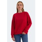 Slazenger VIRTUE Kadın Sweatshirt Kırmızı
