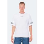 Slazenger Vision Beyaz Erkek T-shirt