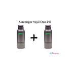 Slazenger Yeşil 150 ml x 2 Adet Deodorant