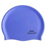Slazenger Yüzücü Bonesi Silikon SN00 Royal (Opp Bag)(Yetişkin-Çocuk) - Standart - Açık Mavi