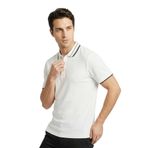 Slazenger ZINOVIA Erkek Polo Yaka Beyaz Tişört