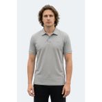 Slazenger Zodıacs Erkek Polo Yaka Beyaz Tişört - XL - Gri