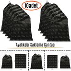 Slc Ayakkabı Saklama Çantası Askılı Dolap Çekmece Düzenleyici Seyahat Çantası Hurcu