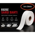 SLC Marketim Egzoz Sargı Bandı Yanmaz Sargı Keçesi 30 Metre Beyaz