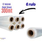 Slc Palet Ambalaj Streci Streç Film 50cm*300metre 6adet (1koli)