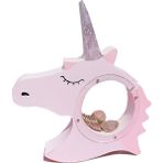 SLD 1 Adet Yeni Unicorn Para Kutuları Şeffaf Ahşap Kumbara Para Kutusu Çocuk Hediye Çocuk Odası Dekorasyon Ma 001 | Para Kutuları (19 * 23 * 3))