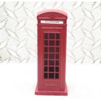 SLD Londra Tarzı Kırmızı Telefon Booth Kumbara Posta Para Pot Yaratıcı Güvenli Para Para Kutusu (Yurt Dışından)