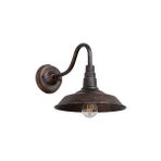 SLD Retro Vintage Duvara Monte Lamba Loft Endüstriyel Pas Amerikan Tarzı Açık Kapalı Işık Armatür Koridoru Aisel Bar Su Geçirmez (Retro Pas)(Yurt Dışından) - Kahverengi