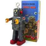 SLD Yetişkin Koleksiyonu Retro Rüzgar Up Oyuncak Metal Teneke Uzay Robot Mekanik Oyuncak Clockwork Oyuncak Rakamlar Modeli Çocuklar Hediye | Rüzgar Up Oyuncaklar