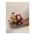 SLECrochet El Yapımı League of Legends XAYAH ve RAKAN Amigurumi Oyuncak Seti – LoL Severlere Özel Hediye
