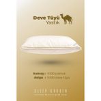 Sleep Garden Deve Tüyü Yastık 50X70 Jüt Keten Çantalı - 50 x 70 cm