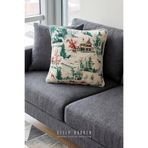 Sleep Garden Kırlent İki Taraflı Peluş Konforlu Şık Desenli 45x45