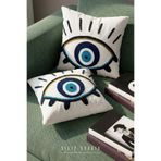 Sleep Garden Nazar Boncuğu Punch Kırlent 45x45 cm 2 Adet